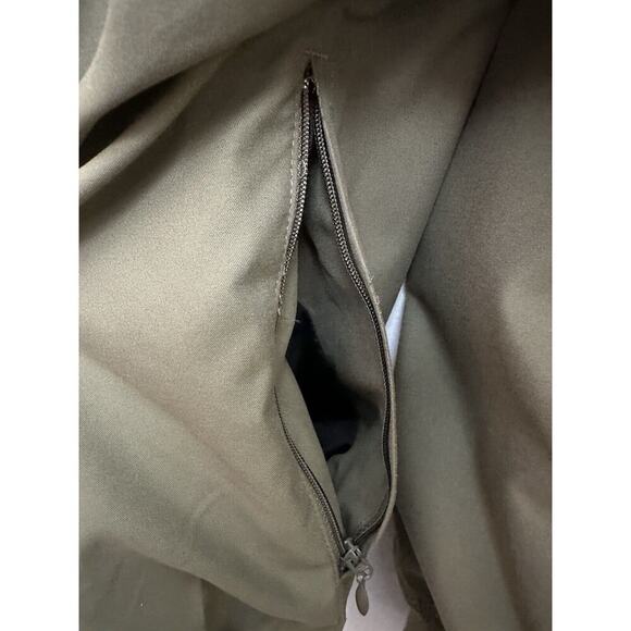 Men's LA Loving Windbreaker Jacket Olive Green Pullover Golf Mesh Lined Logo L - Picture 6 of 16